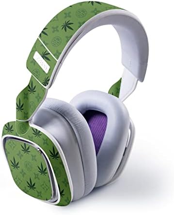 MightySkins koža kompatibilna sa Astro A30 bežičnim slušalicama za igranje-CBD zelena / zaštitni, izdržljivi i jedinstveni poklopac za omotavanje vinilnih naljepnica / jednostavan za nanošenje, uklanjanje i promjenu stilova / proizvedeno u SAD-u