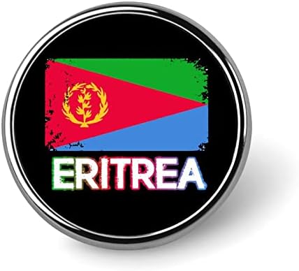 Eritrejska zastava LEPEL PIN Okrugla broš značka nakit umjetničko uređenje za odjeću torbe za vjenčanje