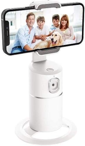 Boxwave Stand i Mount kompatibilan s časti 20 Pro - pivottrack360 Selfie stalk, praćenje lica okretno postolje za čast 20 Pro - zimska bijela