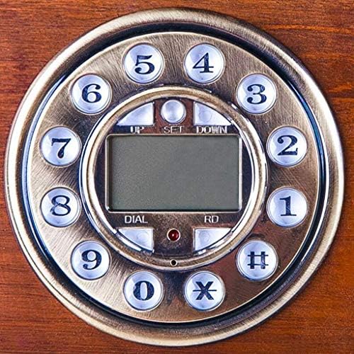 KLHHG Antikni telefon, fiksni digitalni vintage telefon klasični europski retro fiksni telefon zvona