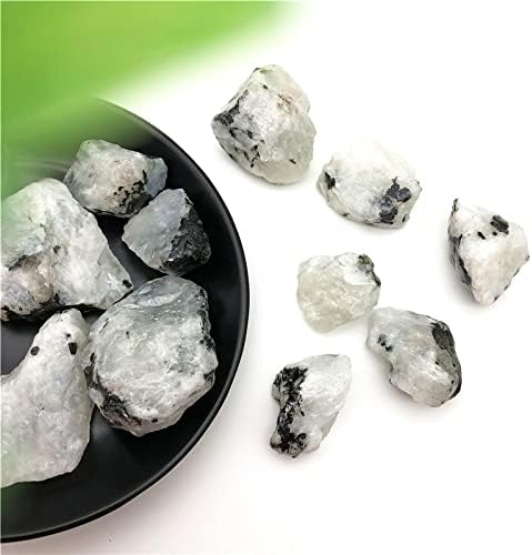 Shitou2231 1pc Rijetki prirodni bijeli mjesec snimljeni kameni kristal rockstone reiki ljekoviti uzorke grube kolekcije zacjeljivanje