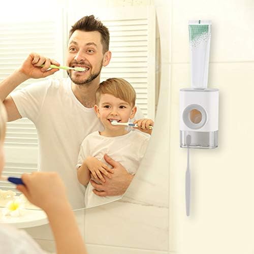 Fufengz držač četkice za zube za kupatilo zidna električna tuš četkica za zube Holderkids Automatski dozator paste za zube