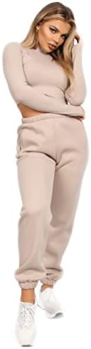 TIC TOC ženske meke ruke prevelicirane dukseve Ležerne prilike suštinske visokokvalizovane jogger hlače sa džepovima
