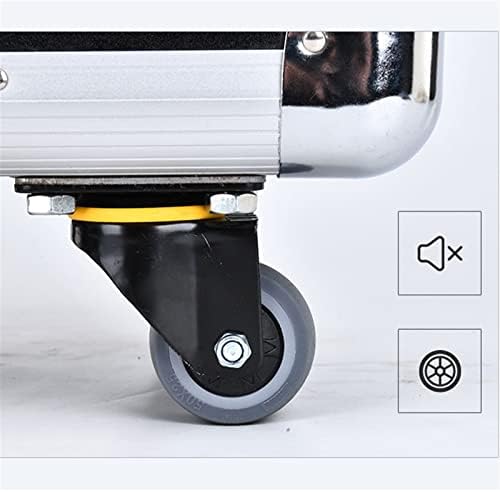 Zlass Alat Organizator kutija / kutija za alat Aluminij tvrdi alat Portable Spremnik TOOLA Torbica za nošenje sa kotačima Organizator