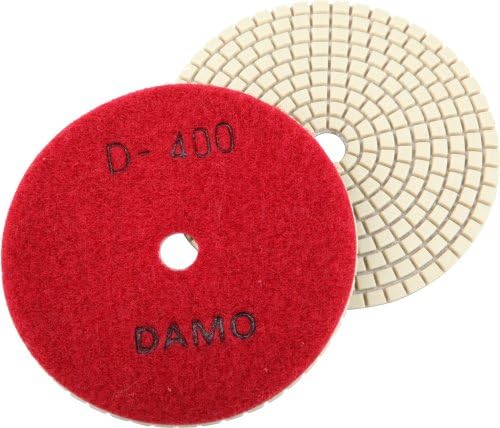 DAMO dijamantski jastučići za poliranje 3 inčni suhi Set od 7 za mramorni granitni beton za poliranje podova