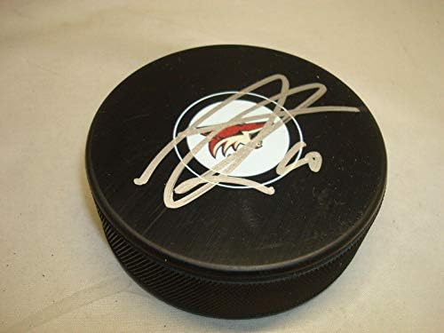 Anthony Duclair potpisao Arizona Coyotes hokejaški pak s potpisom 1F-autogramom NHL Paks