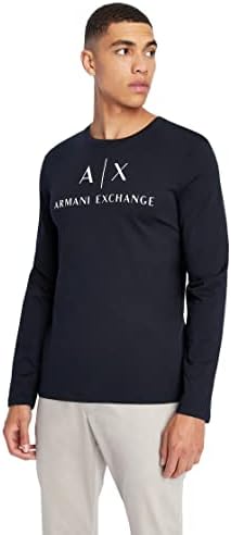 A | x Armani Exchange Muška majica s dugim rukavima Crewneck majica