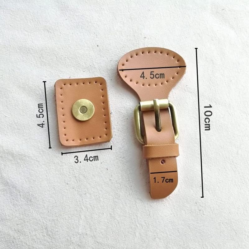 N / A Zamjenska kožna torba dugme za zaključavanje Pričvršćivači Snappers Ručno izrađene točke DIY CLASP torbe za torbu