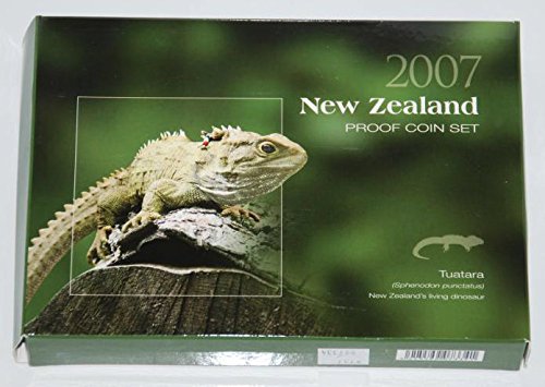 NZ 2007. godišnji set kovanica - Tuatara Nepricculirana