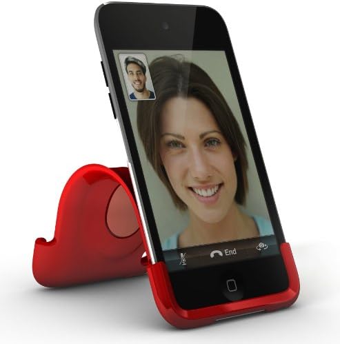 Xtrememac iPod Touch 4G Snap Stand-Cherry Bomb Red
