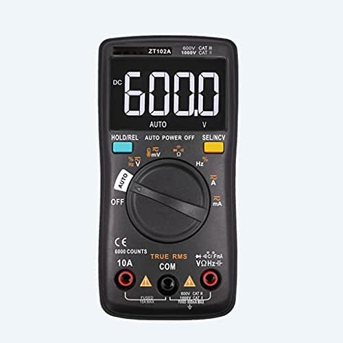WSSBK SMART AUTO digitalni multimetar 6000 broji LCD ekran AC / DC ammeter voltmetar OHM frekvencijski diodni temperaturni brojilo