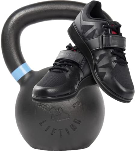 Kettlebell-26 lb paket sa cipelama Megin veličine 12-crna