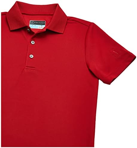 PGA TOUR Boys kratki rukav Airflux čvrsta Polo majica