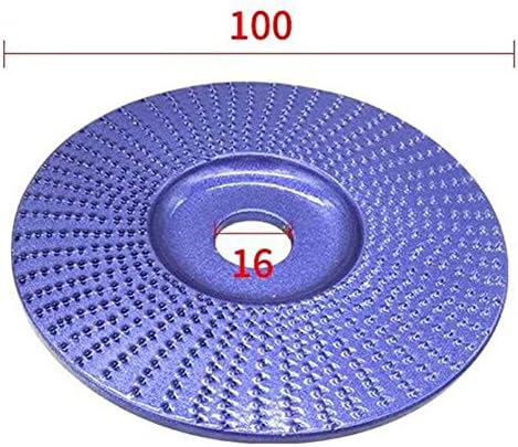 Fansipro Carbide Rezbarenje drva za oblikovanje rezbarenja za kutne brusilice za brušenje alata za brušenje, 100 * 16 mm, ljubičasta