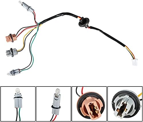 munirater vanjski rep Light Skupštine zamjena za -2018 Nissan Altima, zamjenjuje zadnje svjetlo kočionu lampu lijevo strani vozača