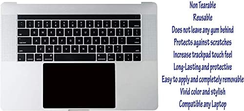 Ecomaholics Premium Trackpad Protector za Lenovo ThinkPad Yoga 370 dodirni Laptop od 13,3 inča, crni poklopac dodirnog jastučića protiv ogrebotina protiv otiska prsta mat, dodatna oprema za Laptop