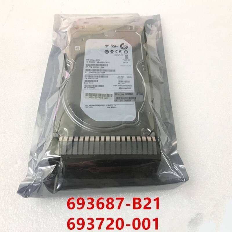 MIDTY HDD za 4TB 3.5 SATA 6 Gb / S 64MB 7200RPM za interni HDD za Server HDD za 693687-B21 693720-001