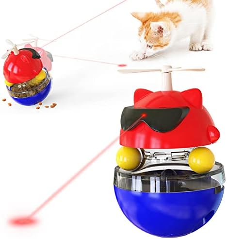 Na kućnim ljubimcima Tumbler Cat Windmill Hrana pada lopta igračka smiješna mačka gramofon