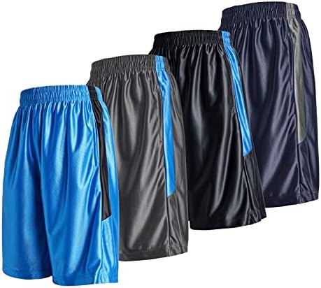 4pcs set atletskih košarkaških kratkih hlača s džepovima vježbanje sportske opreme yoga teretane znoje za muškarce za čovjeka