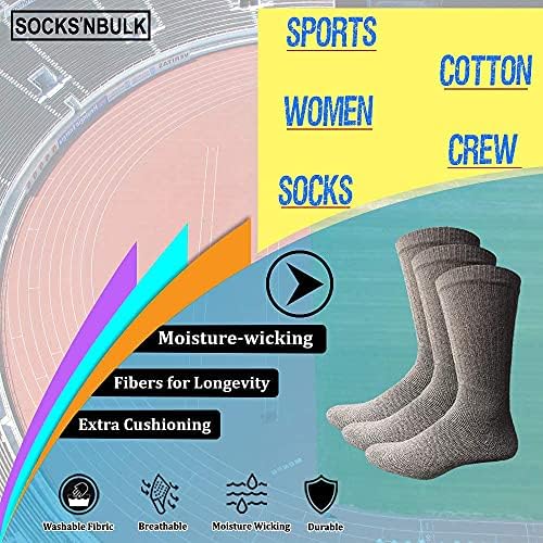 Socks'nbulk 60 pari veleprodaja Bulk Sport Patch Unisex posada, gležnja, čarape za cijev, muškarci Žena djeca