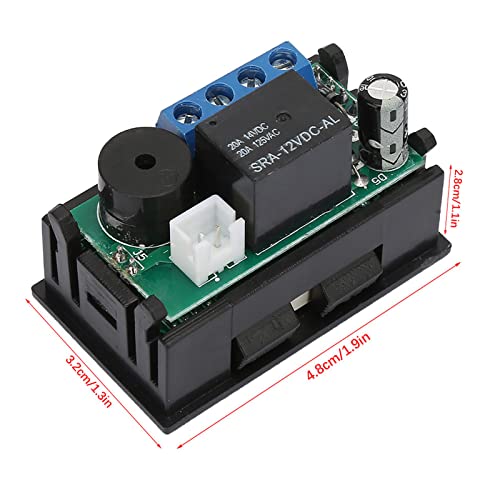 Digitalni modul regulatora temperature, DC12V digitalni mikroračunalo termostat Inteligentni prekidač temperature prekidačem temperature