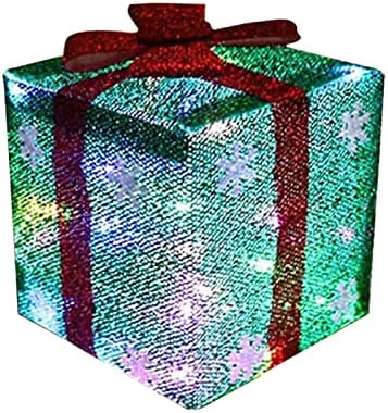 Koippimel Svijetli poklon kutije unutarnje božićne ukrase za božićno drhtaj Torch Kućni maturanti Dekoracije 2022