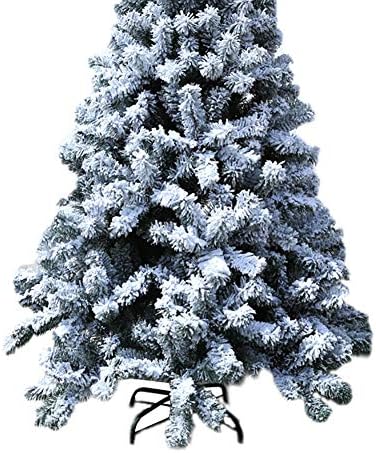 9,8ft vještačko stablo za snijeg / jato, neograničeno zglobno borovo drvo s dekorom od metala, premium PVC Xmas punog stabla za unutarnju