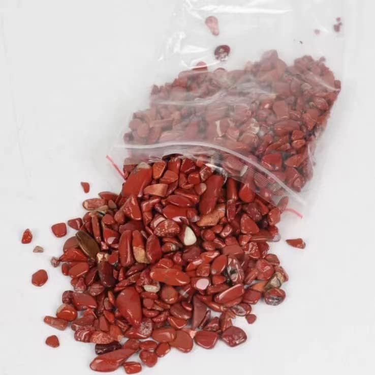 Tbkoly Bulk Red Jasper Quartz Reiki prirodni Kristali i kamenje za Iscjeljivanje čari šljunka