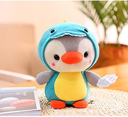 CQCYD Cute Penguin Dinosaur pčelinja plišana igračka, Kawaii plišana plišana igračka, slatki plišani jastuk, punjeni plišani mekani za umirujući poklon za djecu Valentine Halloween Božić #!