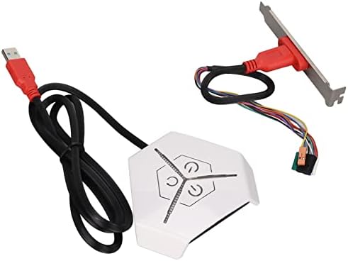 Vifemify Switch vodootporni Aerodinamični luk dizajn Dual USB Port za prenos desktop mobilni prekidač eksterna snaga