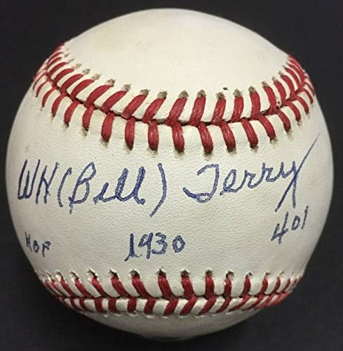 Th Terry Whort potpisao NL bejzbol hof 1930 401 AVG mint autogram JSA COA - AUTOGREM BASEBALLS