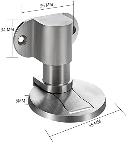 LTLGHY ventilatora za magnetna vrata, podesivi nehrđajući čelik 304 magnetna vrata zaustavljaju se sprječavaju vrata da se sudaraju