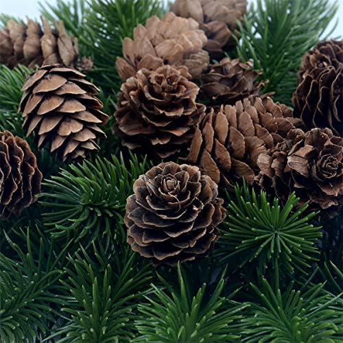 Poklon_source 20 kom. Prirodni borovi konusi Mini pinecones zahvalnosti Božićni božićni božini ukrasi za diy za izradu cvijeća, FALD GARLAND Izrada, uređenje kućica