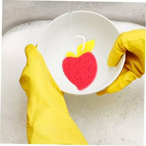 Hanabass 4pcs Spužva posuđa čišćenje čišćenja kadu za kupanje spužva s ribolovom posuđa za pranje posuđa jastuk za čišćenje kuhinje kuhinjsko čišćenje spužva kuhinje kuhinje sudoper
