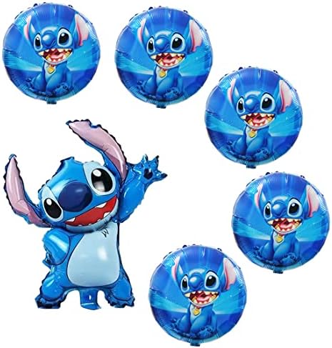 6kom Lilo i bod baloni, Lilo i Stitch dekoracija za zabavu