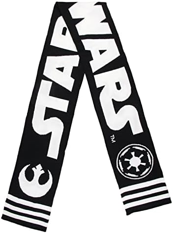 Star Wars Galactic Empire Rebel Alliance topla zima Knit šal & amp; Beanie Set