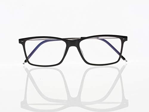 Muškarci Jednostavne zakovice Pravokutni okvir Progresivne multifokalne naočale za čitanje + 100 ~ + 400