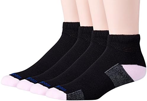 Medipirane ženske dijabetičke četvrtine čarapa sa nanoglidom, 4 pakovanja