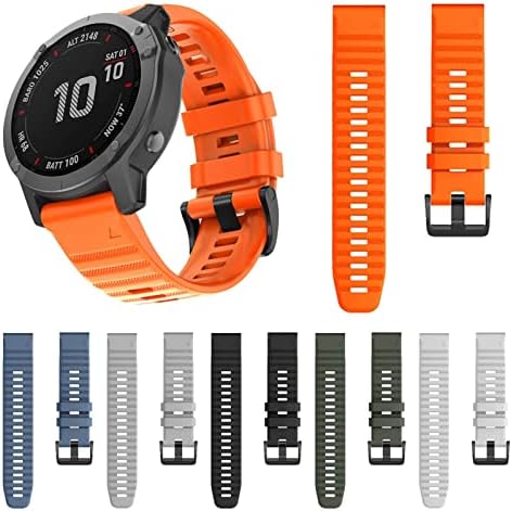 Facdem 22 26mm Quickfit Smart Watch Trake za Garmin Fenix ​​7 7S 7x Fenix ​​6 6x 5s 5x plus 935 945 3hr Brzi puštanje silikonskih narukvice