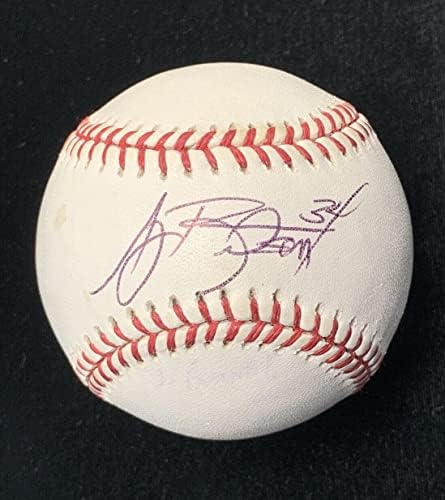 AJ Burnett # 34 Marlins Pirates Yankees potpisao službeni ml Selig bejzbol w / holo - autogramirani bejzbol