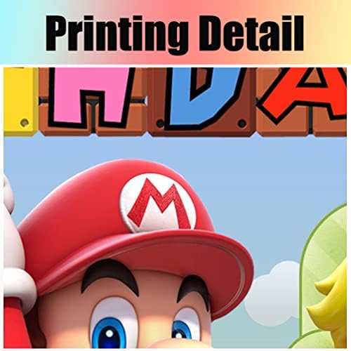Super Mario pozadina za rođendansku zabavu Video igra Mario Bros tema pozadina za dečake dečije zabave dekoracije 5x3 ft 415