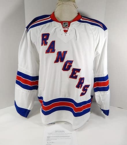 New York Rangers Blank Igra izdana bijeli dres Reebok 54 DP40437 - Igra polovna NHL dresovi