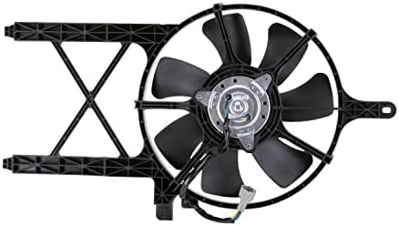 TYC 610960 Montaža ventilatora za hlađenje kompatibilna je sa 2005-2007 Nissan Pathfinder, crna
