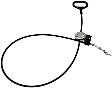 Naslonjač-ručke D ručka za povlačenje sa kablom sa izloženom žicom od 3,25 i cijevi od 3 mm, metalni nosač za montažu zajedno sa ukupnom dužinom od 41 sa pomoćnim oprugom S-vrhom