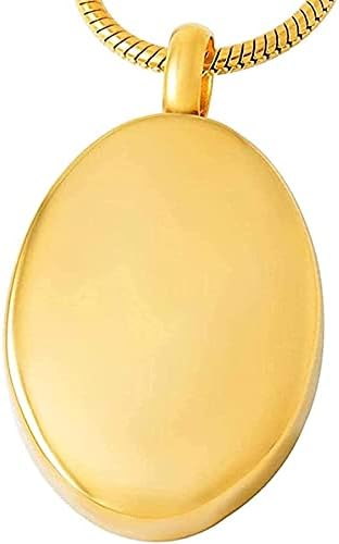 OPPJB spomen ogrlice za Ashesashes Privjesak Ogrlica ženski nehrđajući čelik Angel Memorial privjesak Pet kremacija suvenir kremacija ogrlica-Rose Gold