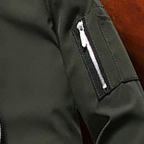XXBR jakne za muške, jesen zimske postolje ovratnik zatvarač patentni zatvarač bejzbol vanjski odjeća tinejdžerka sportski casual lagani kaput