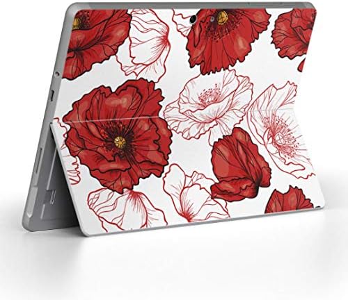 Igsticker naljepnica za Microsoft površine Go / GO 2 Ultra tanke zaštitne naljepnice za tijelo 011911 Ručka cvijeća crvena modna