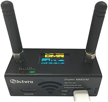 Potpuno nova dupleks MMDVM Hotspot sastavljena radio stanica WiFi Digitalni glasovni Modem P25 DMR Hotspot Antena podrška YSF Raspberry