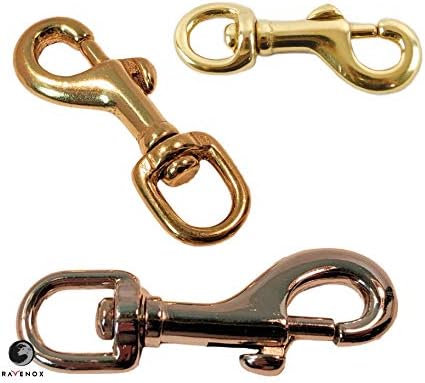 Ravenox Snap Hooks Heavy Duty | | 3/8-inčne okretne snaz | Klip za ključeve sa vijkom za oči | Skretanje kuka, snaž za vijak za Scuba,