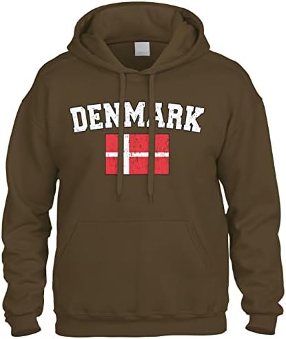 Cybertela je izblijedjela u nevolji dansku Dansku zastavicu dukserice